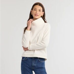 Dudley Stephens Blush Turtleneck Sweater.
